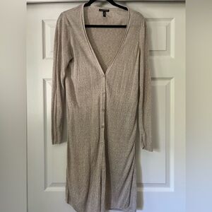 Eileen Fisher Beige Knit Sweater